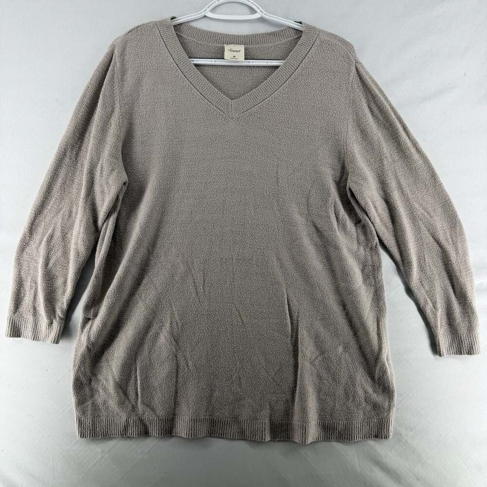 0635 Soma V-Neck Long Sleeve Sweater, Size M